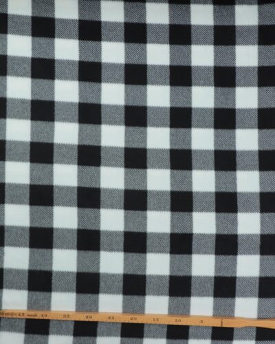 Alternative view of Sort/hvid tern - Fleece