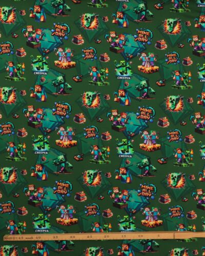 Alternative view of Minecraft på grøn - Jersey