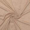 Riflet mørk beige/guldglimmer - Strik (polyester/viskose)