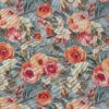 Blomster på lyseblå/lilla bund - Gobelin