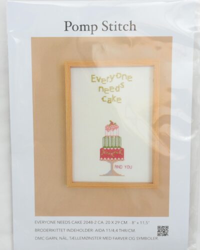 Everyone needs cake - 20x29 cm