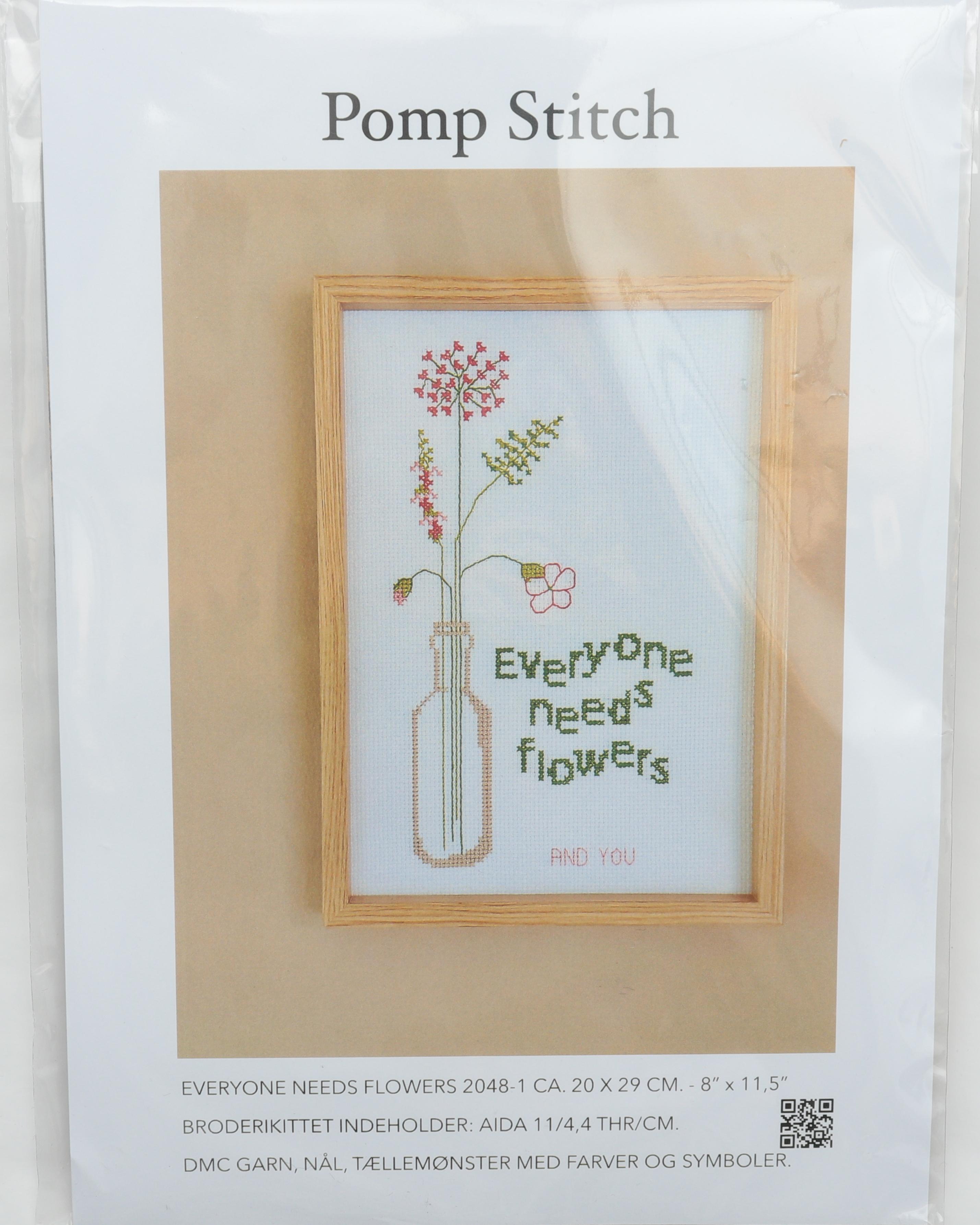 Everyone needs flowers - 20x29 cm