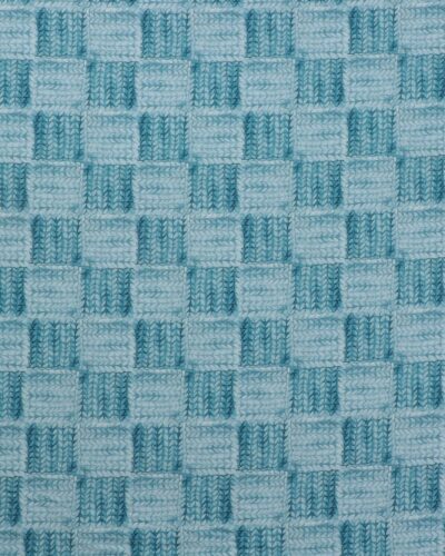 Cosy Knit, blåt strik - Patchwork