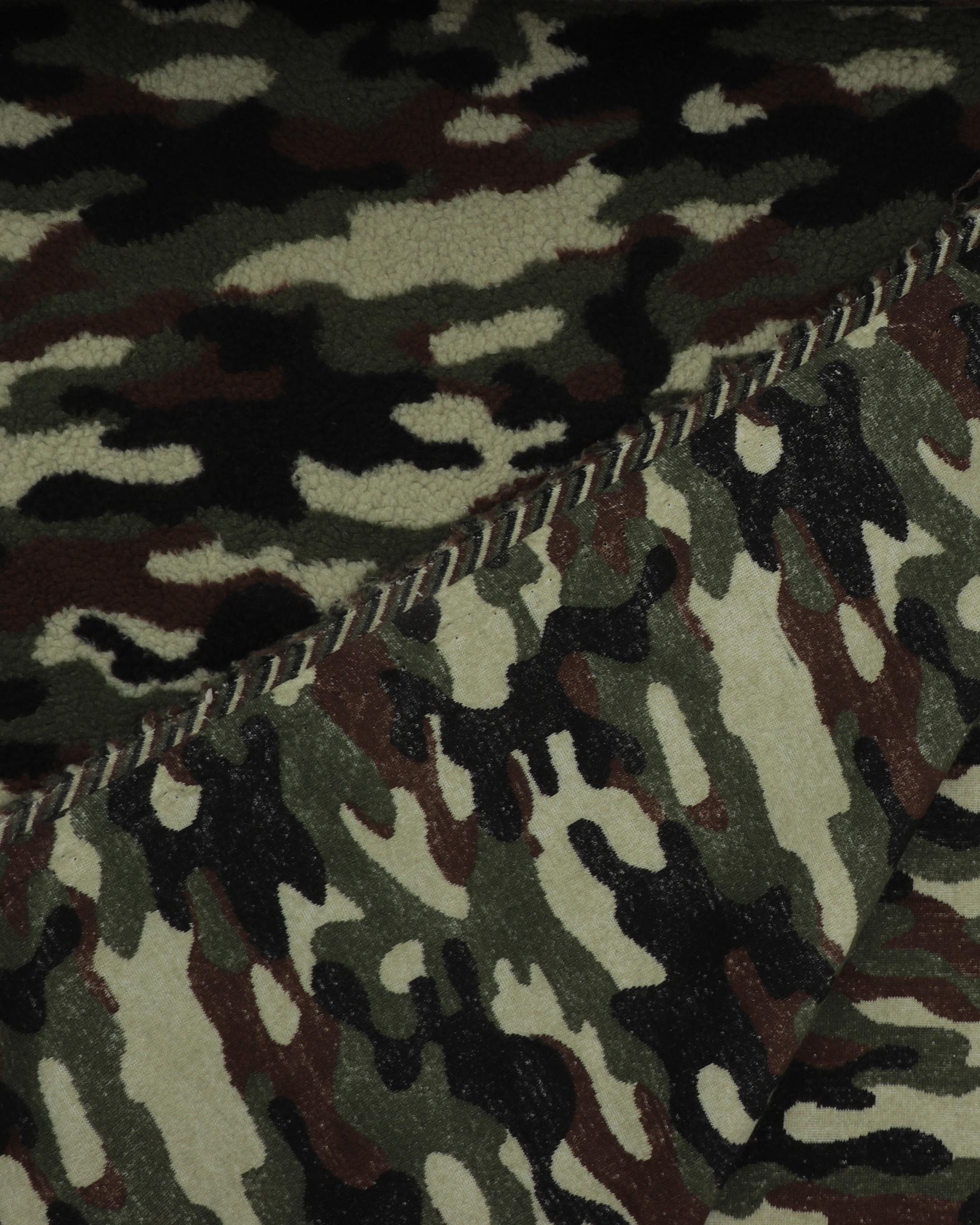 Grøn camouflage - Teddybear 5 Grøn camouflage - Teddybear - Billede 3