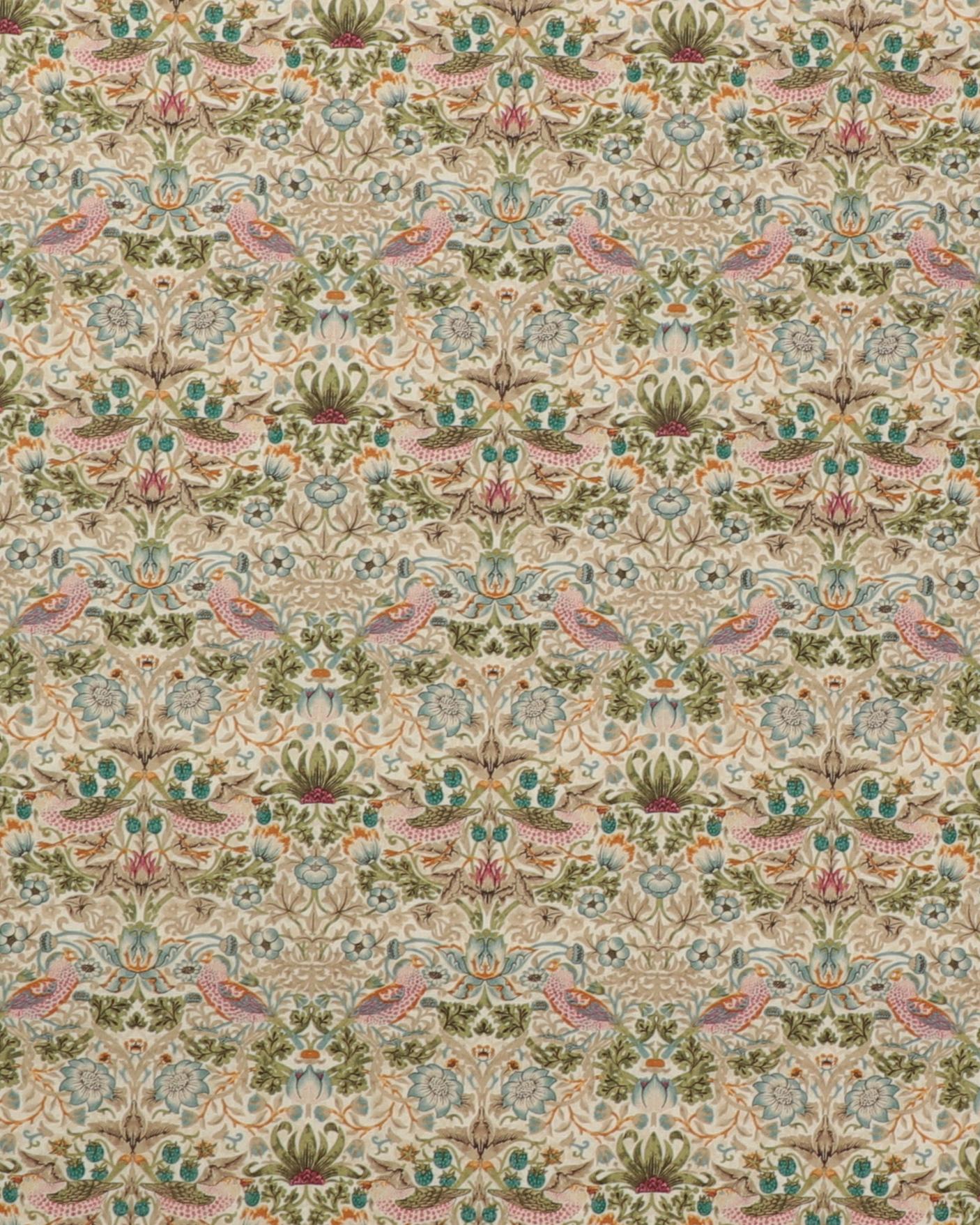 Mini Strawberry Thief, old rose - William Morris - 100% Bomuld