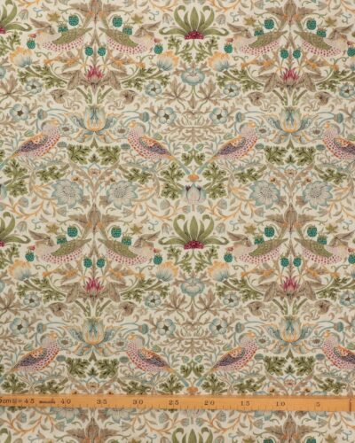 Alternative view of Strawberry Thief, old gold - William Morris