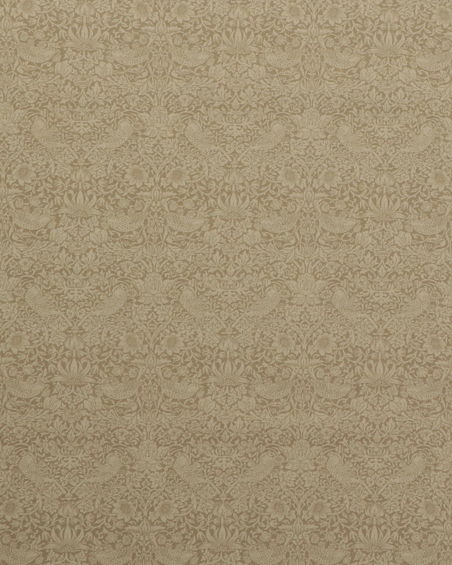 Tonal Strawberry, Olive Fruit - William Morris - 100% Bomuld