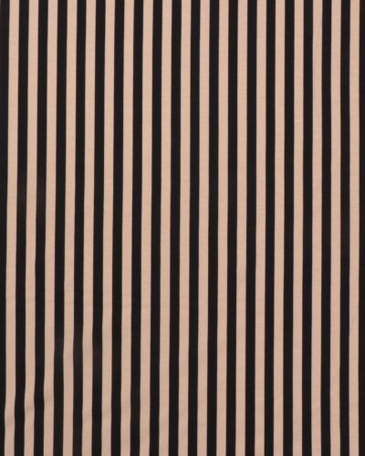 Sort og beige striber - Jersey