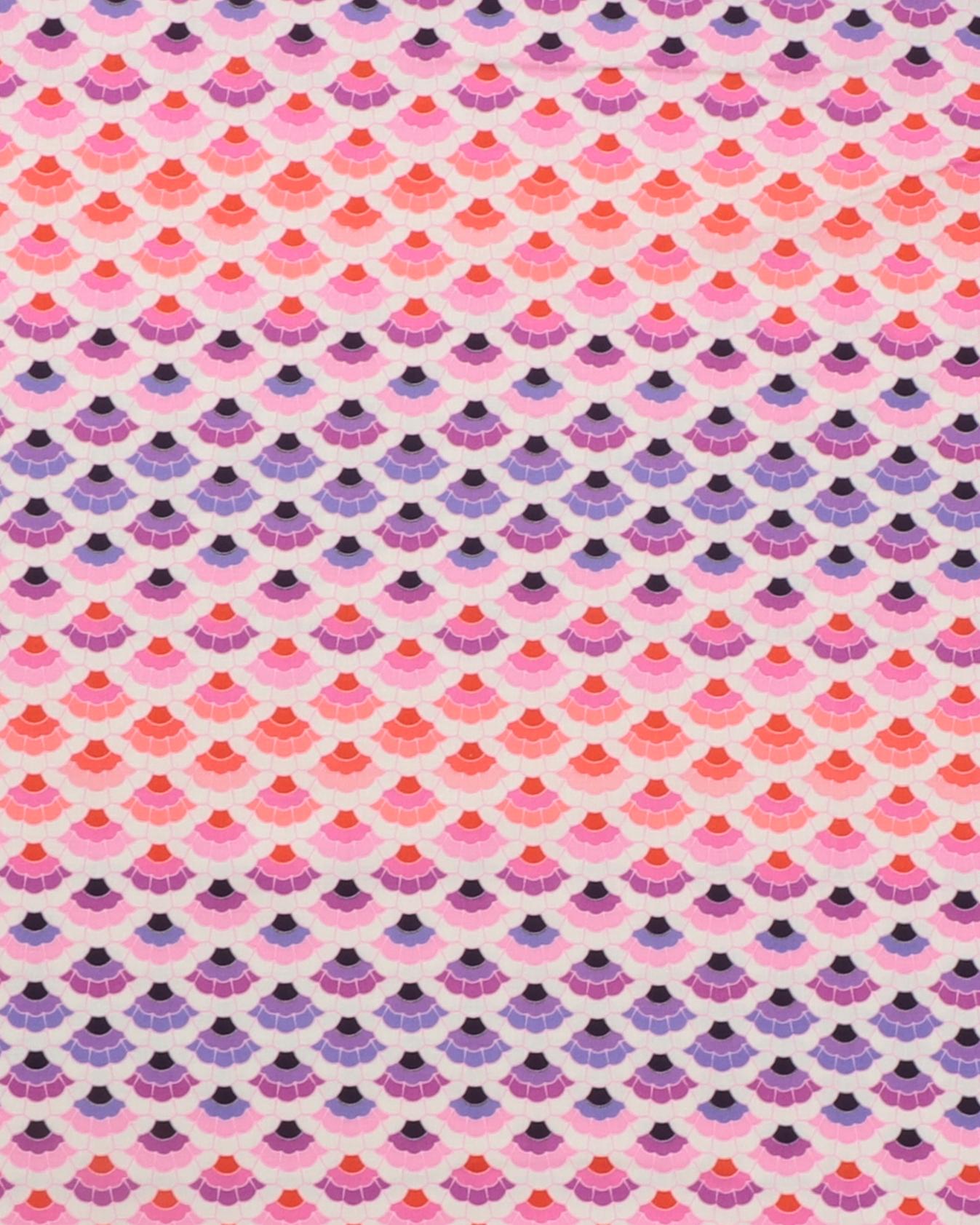 Floral Reef, Aquatic Lace m. lilla - Tula Pink - 100% Bomuld