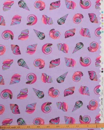 Alternative view of Floral Reef, Lil Shelly lys lilla - Tula Pink