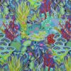 Floral Reef, Ref What You Sew, mørk lilla bund - Tula Pink 1 Floral Reef, Ref What You Sew, mørk lilla bund - Tula Pink