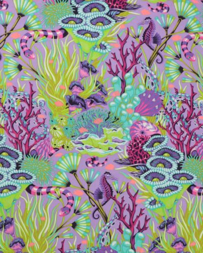 Floral Reef, Ref What You Sew, lys lilla bund - Tula Pink