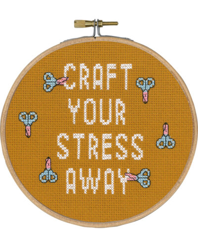 Craft your stress away - Ø 15 cm