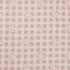 Flonnel - Gammelrosa, sart rosa og beige med blomster