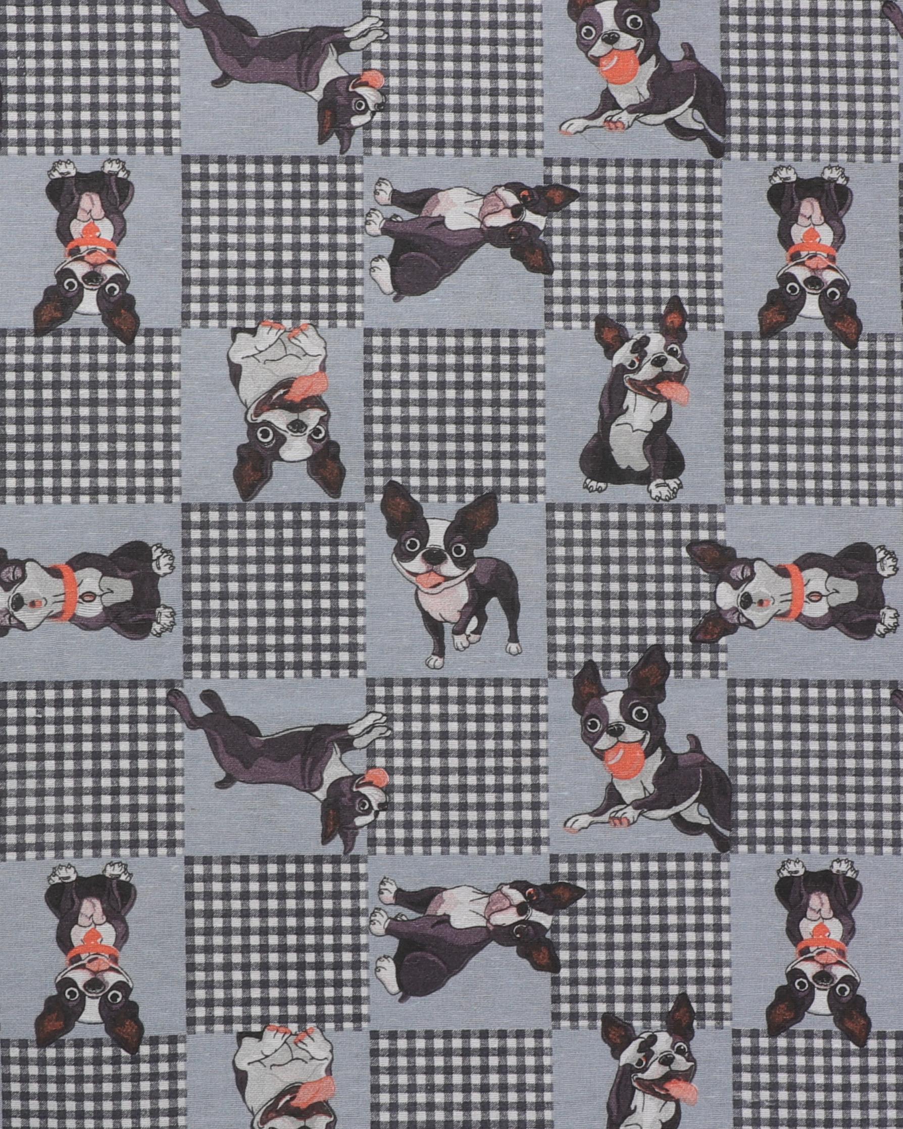 French Bulldog - Boligtekstil - 50% Bomuld, 50% Polyester