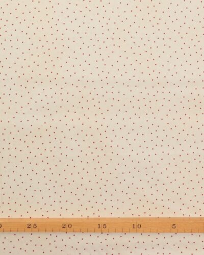 Alternative view of Offwhite med røde prikker - Patchwork