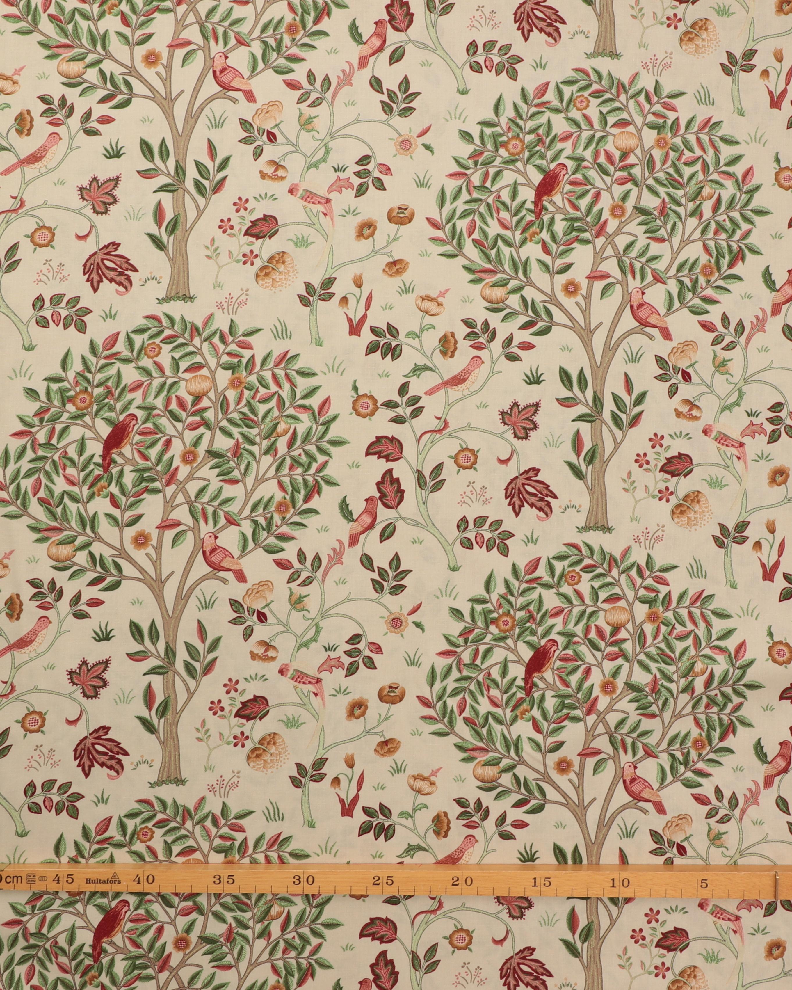 Kelmscott Tree, mørk creme bund - William Morris 4 Kelmscott Tree, mørk creme bund - William Morris - Billede 2