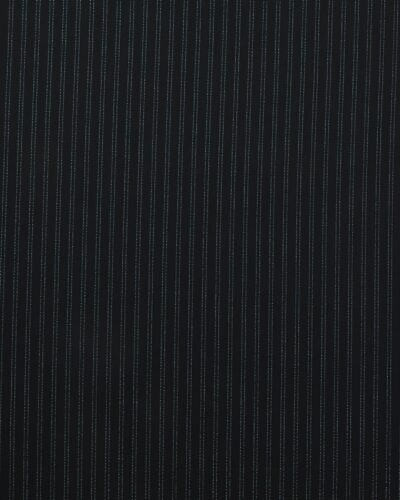 Sort med smalle sølvstriber - Viskose/polyester