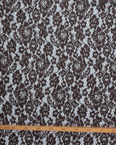 Alternative view of Mørkebrun blonde med tungekant - Polyester
