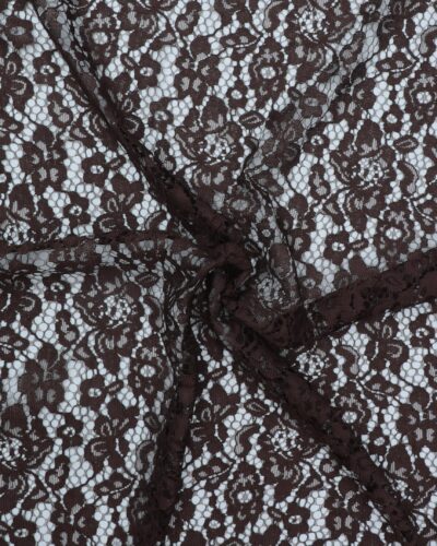 Mørkebrun blonde med tungekant - Polyester 9 Mørkebrun blonde med tungekant - Polyester