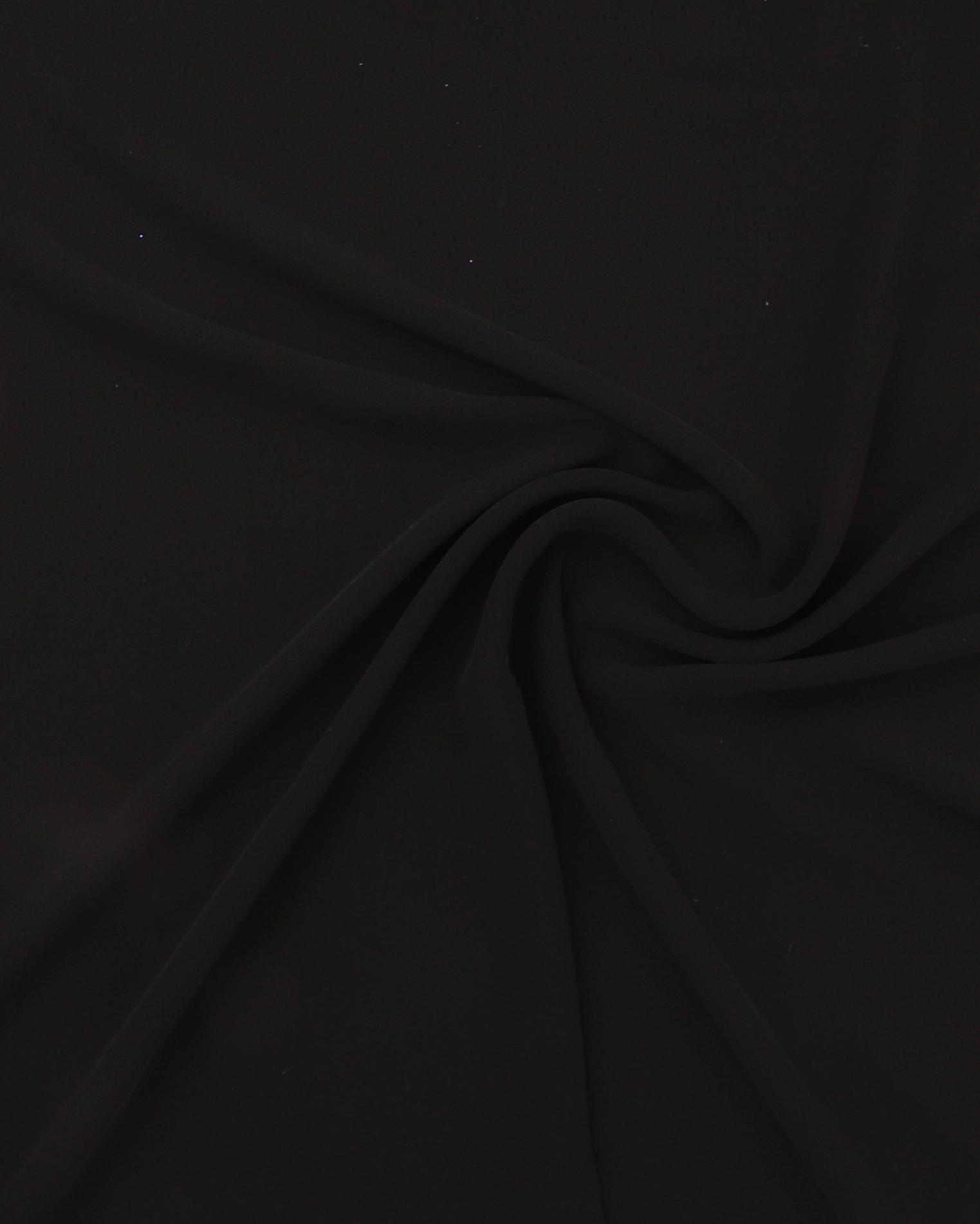 Mørk sortbrun - Silke/polyester 3 Mørk sortbrun - Silke/polyester