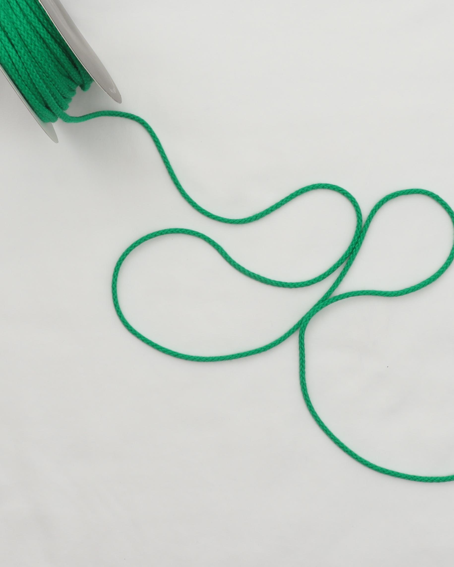 Grøn - 3 mm anoraksnor 3 Grøn - 3 mm anoraksnor
