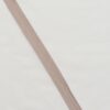 Hørlook, 20 mm skråbånd, beige - Bomuld