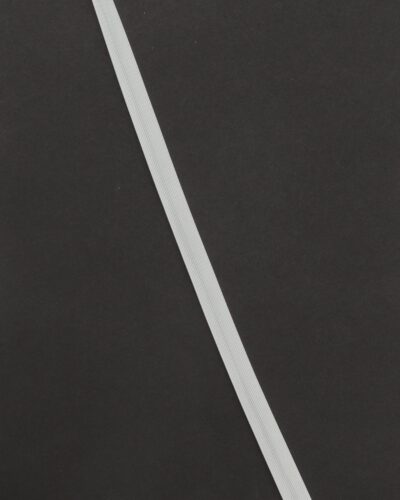 10 mm skråbånd, hvid - Nylon