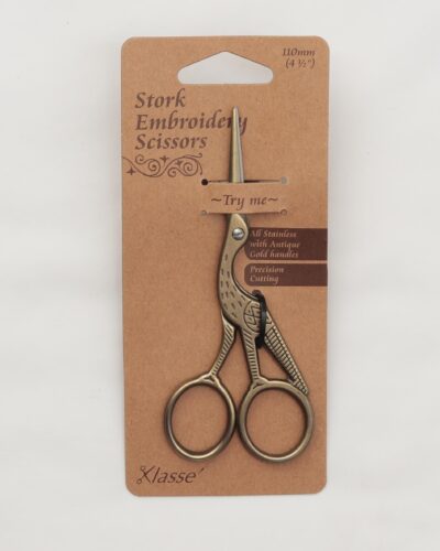 Antik guld storkesaks - 11,4 cm
