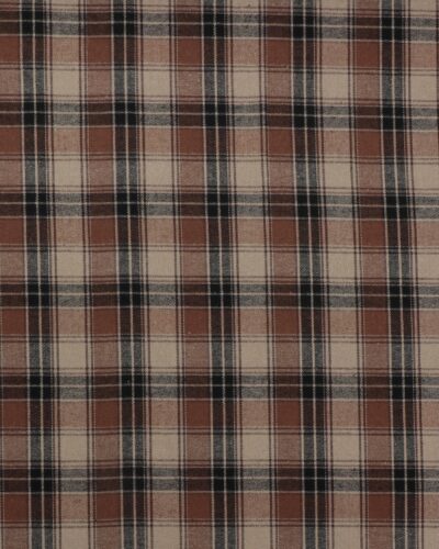 Tern i brune farver - Opkradset bomuld/polyester