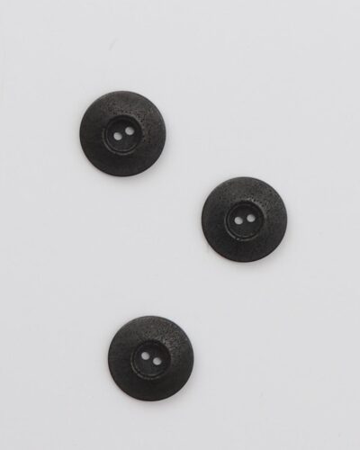 2-huls sort, skålformet midte - 18 mm