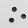 2-huls sort m. ophøjet kant - 13 mm