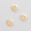 2-huls blank offwhite med fordybning - 18 mm
