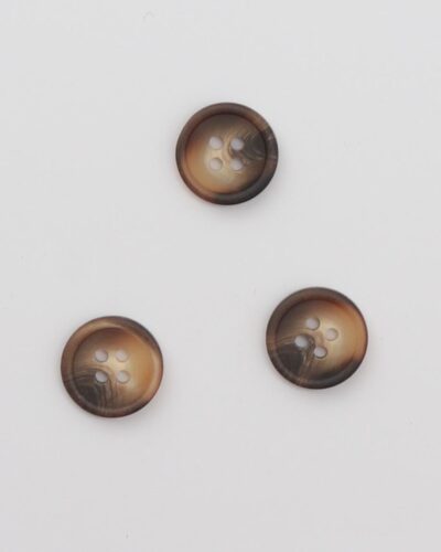 4-huls brune nuancer - ca. 15 mm