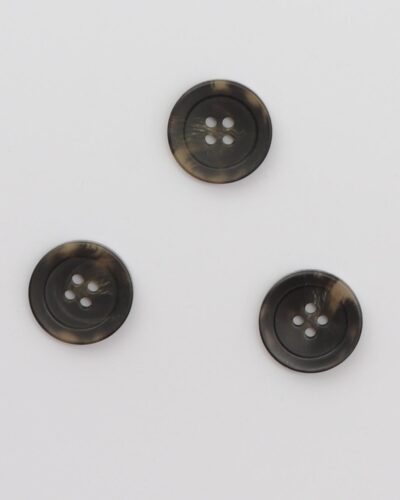 4-huls mørkebrun med lidt lyst imellem - ca. 20 mm