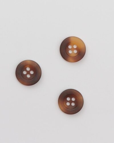4-huls mørk og lys karamel - ca. 15 mm
