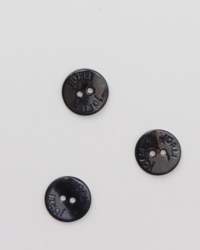 2-huls, lilla m. tekst - ca. 18 mm