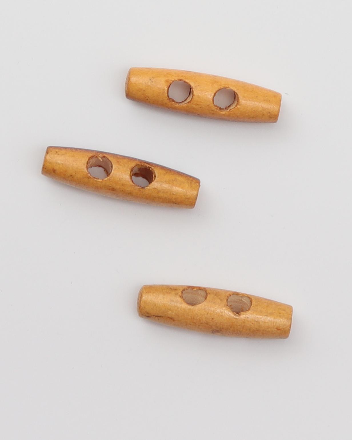 Knebel (parkercoat knap) - ca. 40 mm træknap 3 Knebel (parkercoat knap) - ca. 40 mm træknap