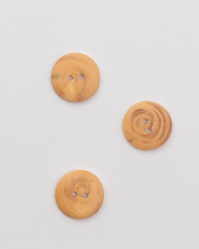 2 huls, lyst træ - 20 mm træknap