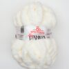 Korthåret pelsgarn, flødefarvet - Microfiber