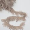 Beige langhåret "pels"