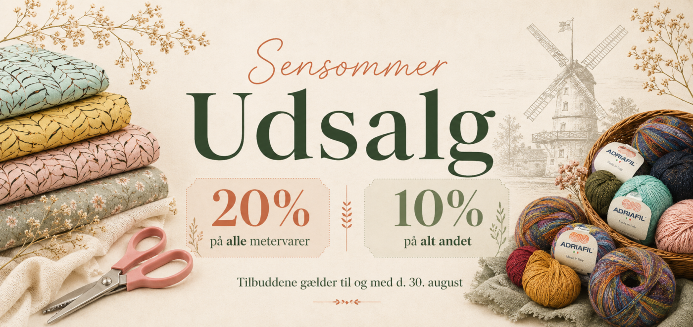 Køb stof online - Billigt stof i mange farver og mønstre