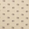 Cremefarvet med to katte - Patchwork