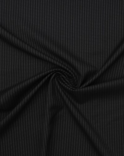 Mørkebrun m. lysebrun brudt stribe – Uld/polyester