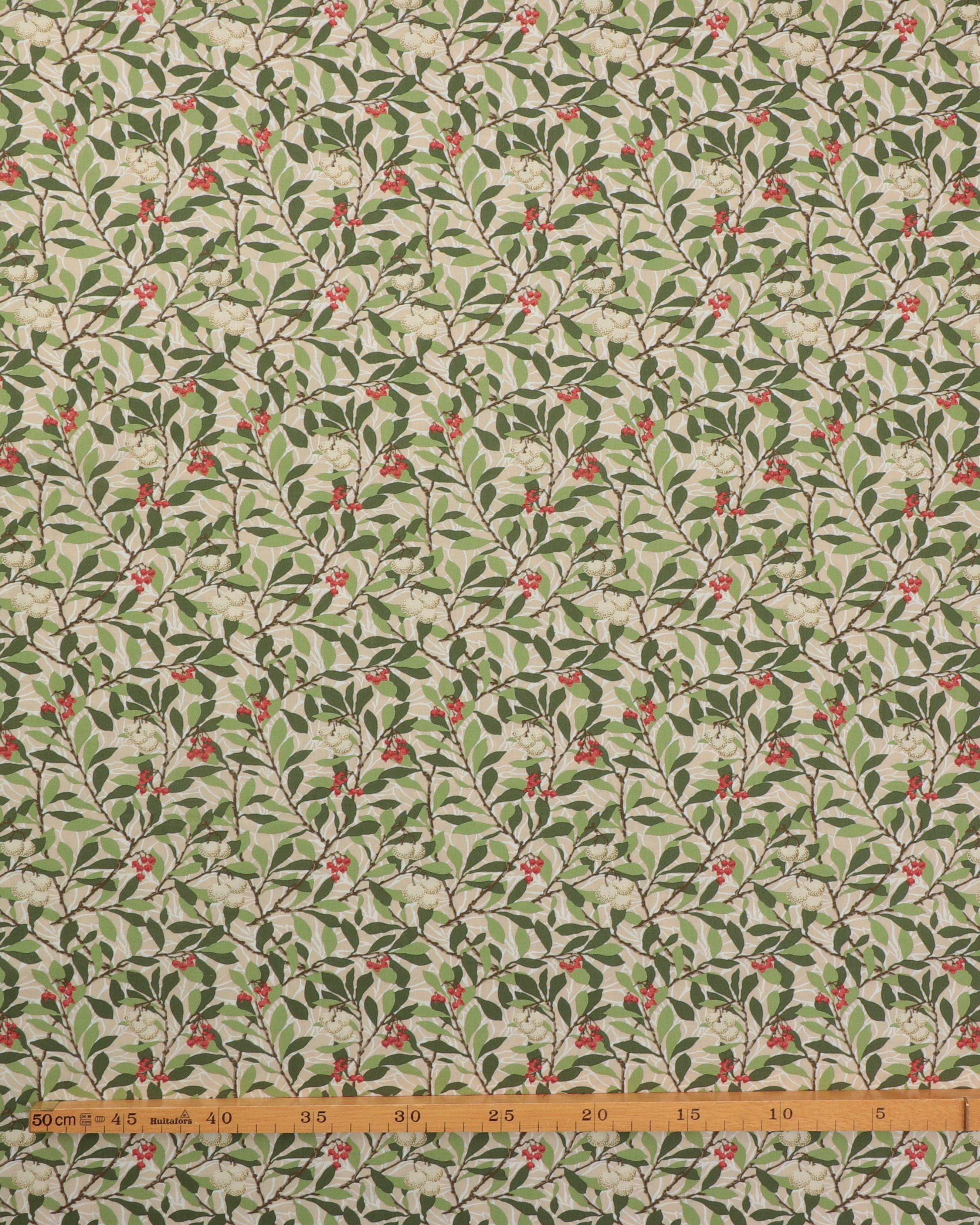 Arbutus, beige bundfarve - William Morris 3 Arbutus, beige bundfarve - William Morris
