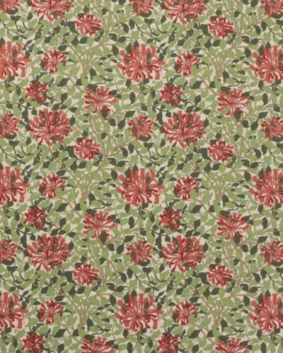 Honeysuckle m. støvet rust blomst - William Morris 5 Honeysuckle m. støvet rust blomst - William Morris