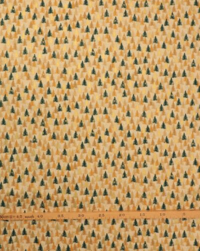 Alternative view of We Love Christmas, graner i grøn, mørkegul og guld  - Patchwork