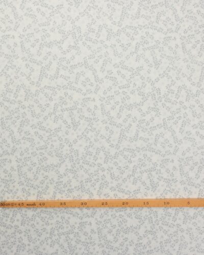 Alternative view of Snow Crystals, iskrystaller og blade med sølvstænk - Patchwork
