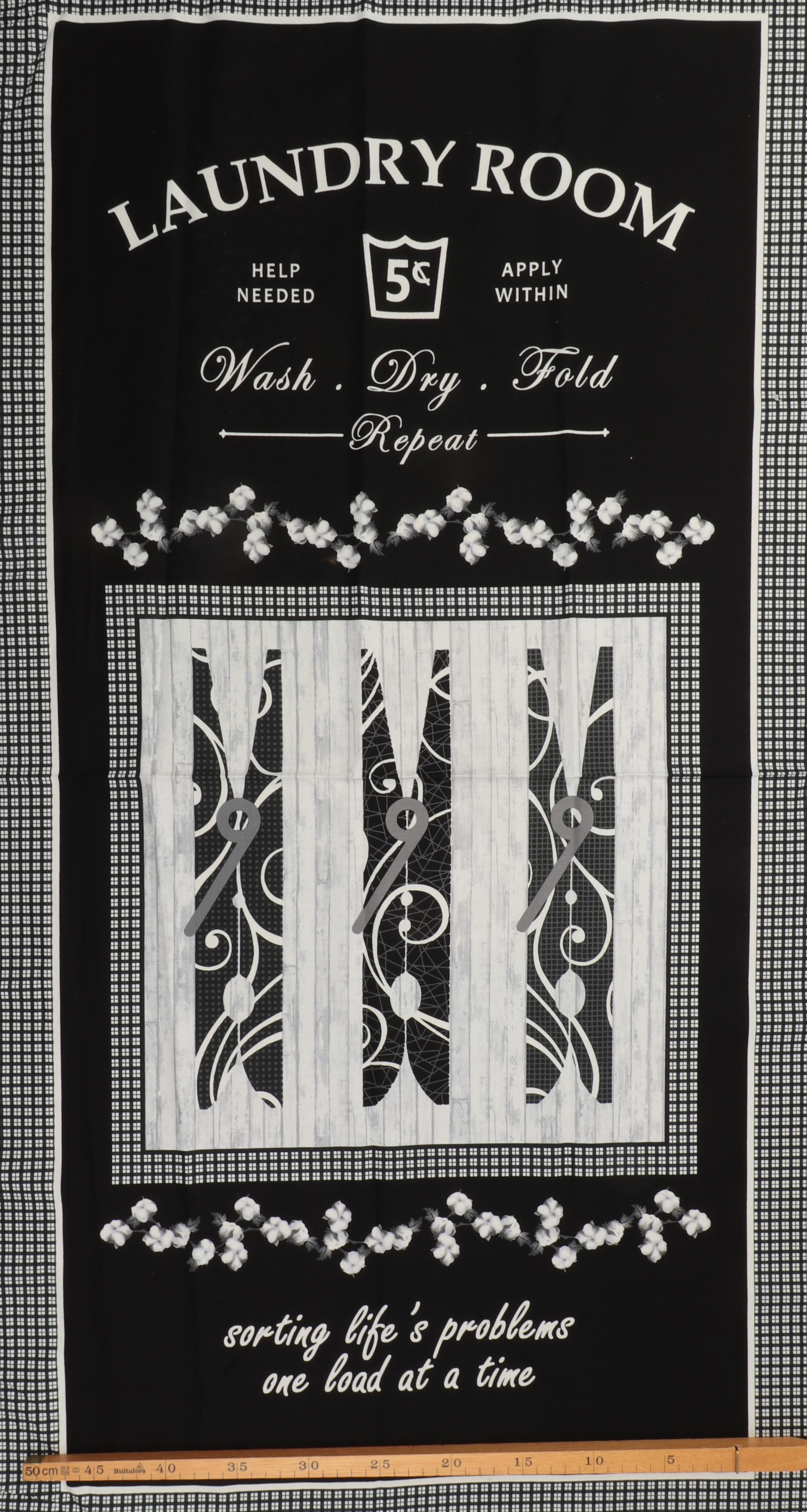 Laundry room - Patchwork panel 4 Laundry room - Patchwork panel - Billede 2