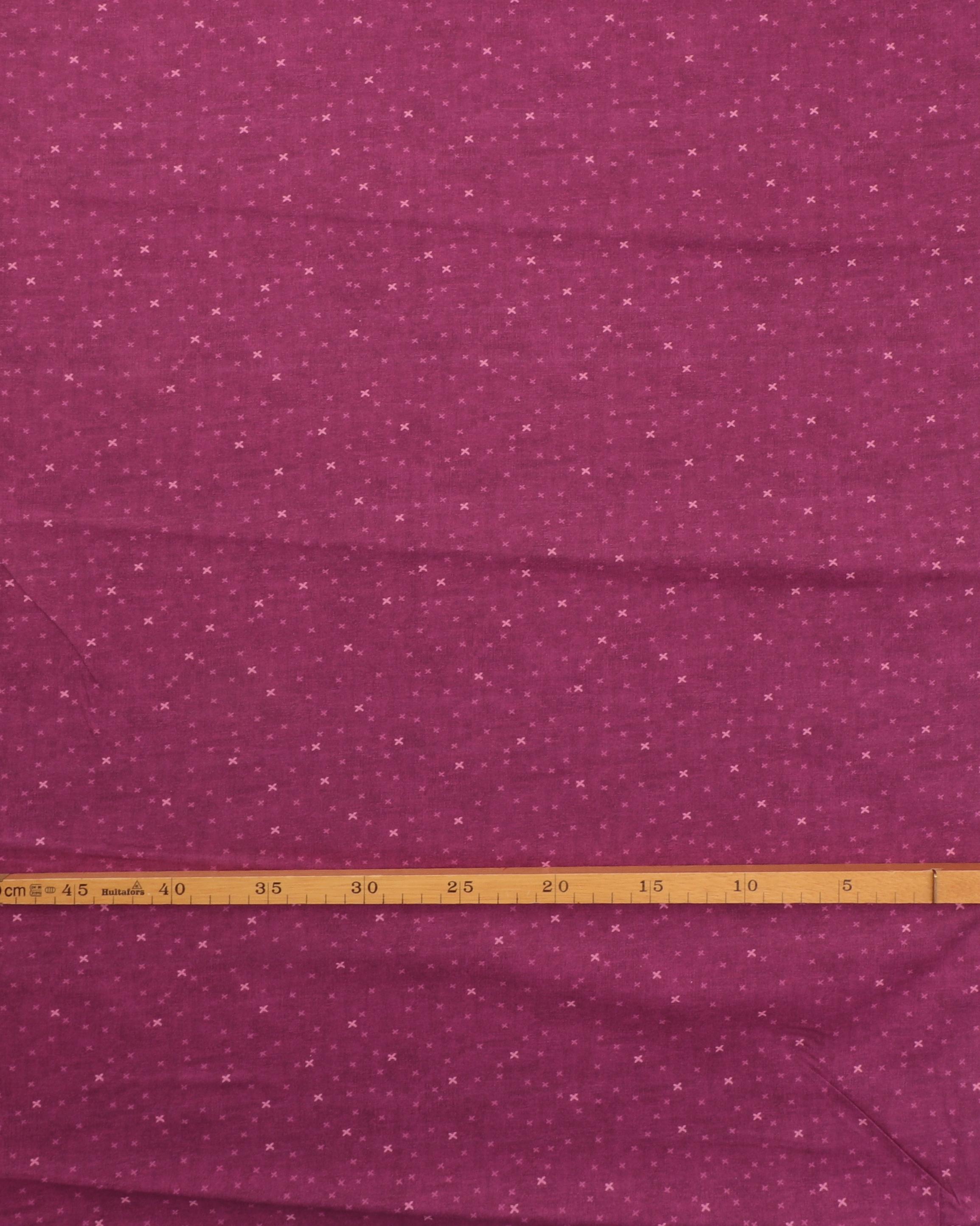 Stjerner på cerise - Patchwork 4 Stjerner på cerise - Patchwork - Billede 2